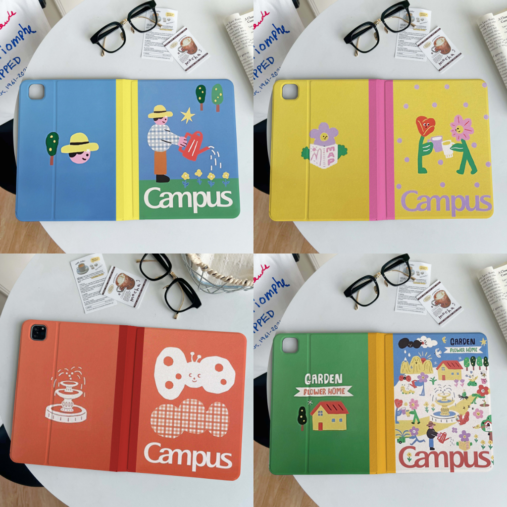 ออกให้ 24 ชม case iPad Pro11 2024 Air6 11 Air7 ที่ใส่ปากกา สมุดโน๊ตสร้างสรรค์ เคสไอแพด Gen11 MINI7 – โปรปัง