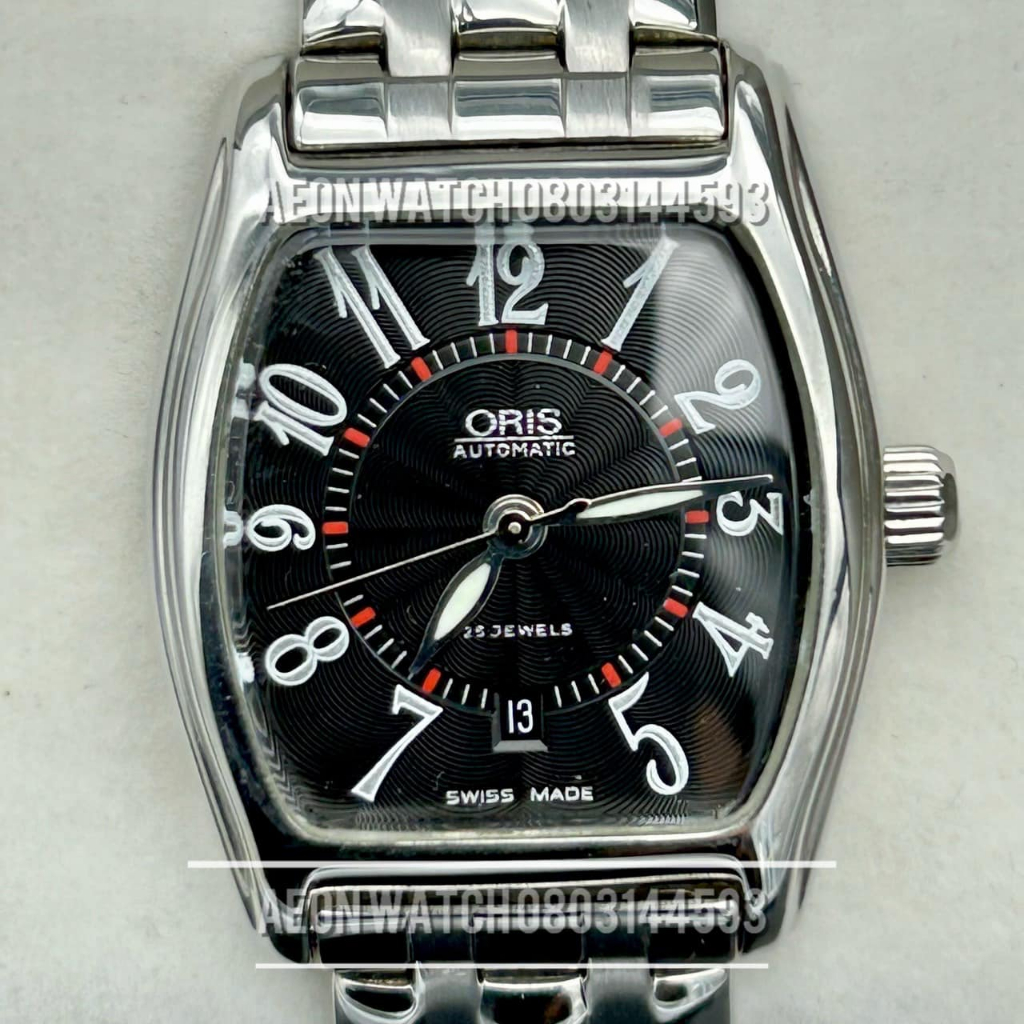 Oris Classic Tonneau 7483 Automatic For Lady 26mm.
