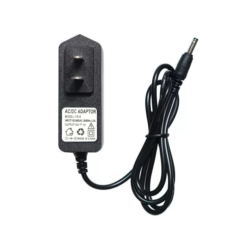 อะแดปเตอร์ไฟ 15V1A power bank สายชาร์จ 3.5 มม.รูเล็กปลั๊ก