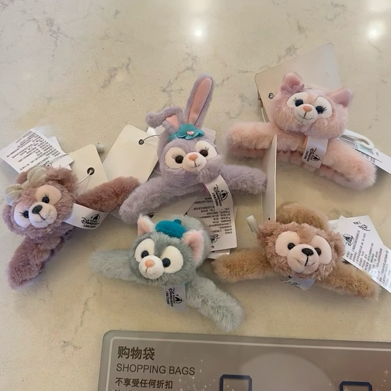 พร้อมส่ง💖 กิ๊บหนีบผม Linabell / duffy and friends plush hair clip hair accessories disneyland Shangh