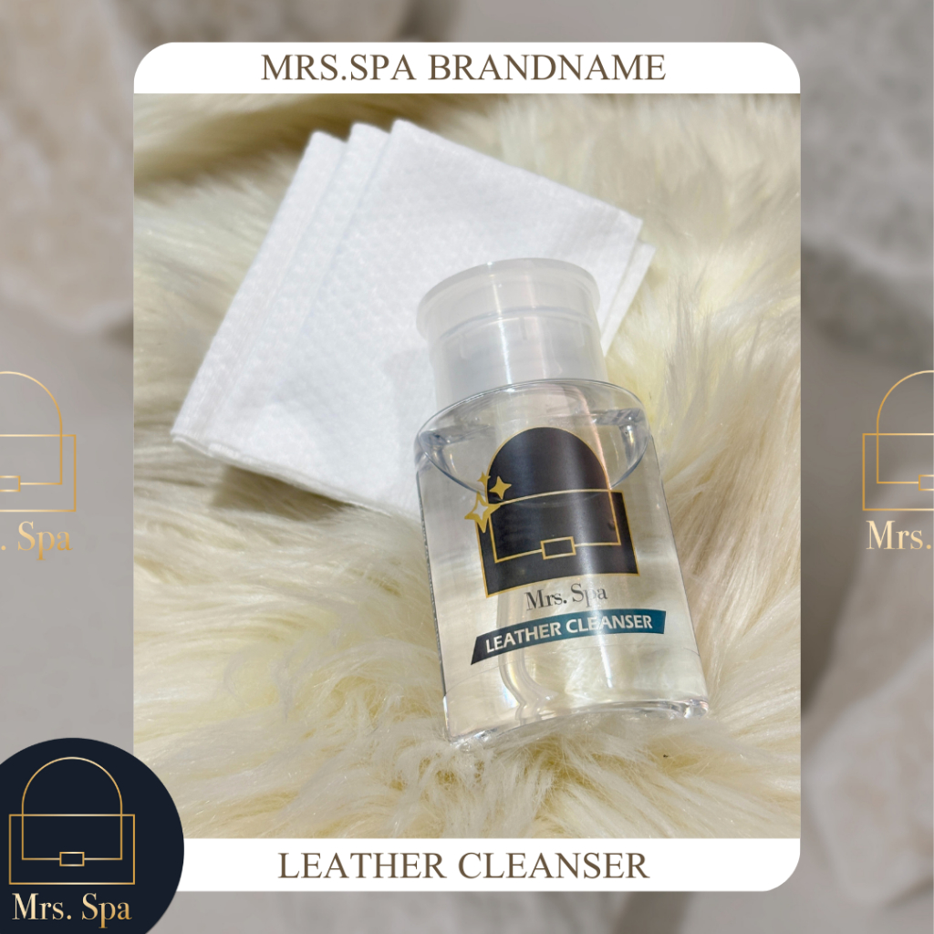 น้ำยาเช็ดเตรียมผิว ก่อนทำสีหนัง กระเป๋าแบรนด์เนม by MRS.SPA