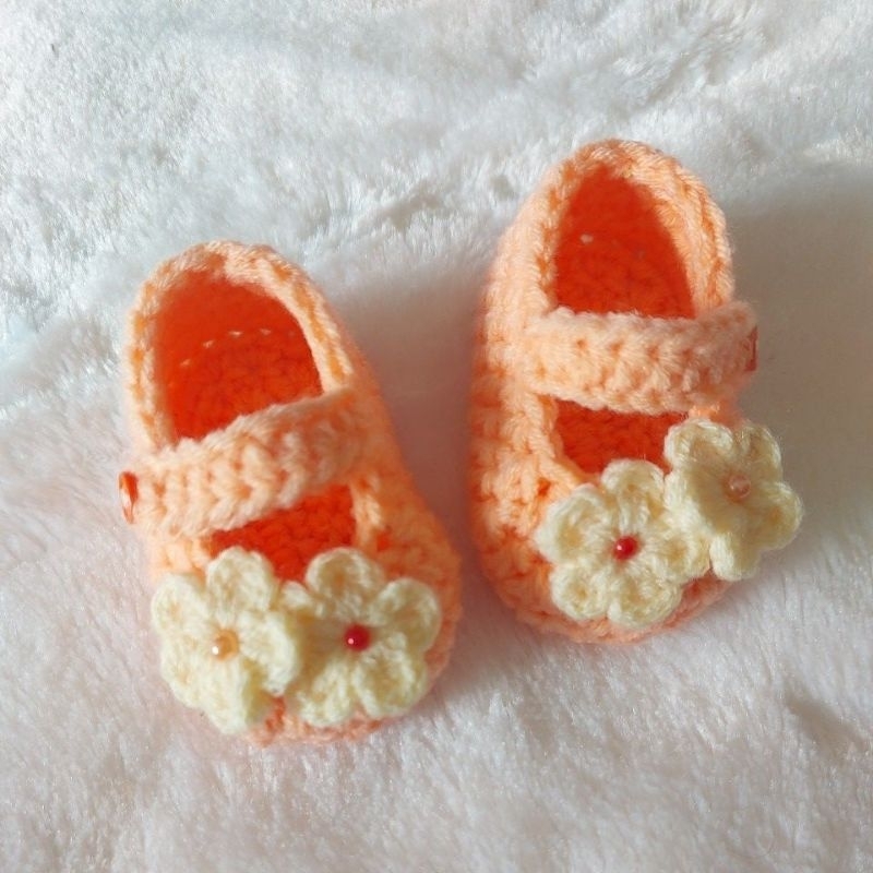 รองเท้าไหมพรมเด็กแรกเกิด 👉พร้อมส่ง