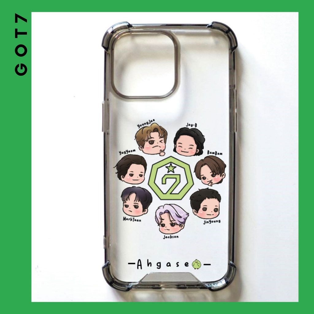 GC3. เคส GOT7CARTOON : GOT7 : Marktuan : BAMBAM : Jackson : Jinyoung : YoungJae : Yugyeom : JayB