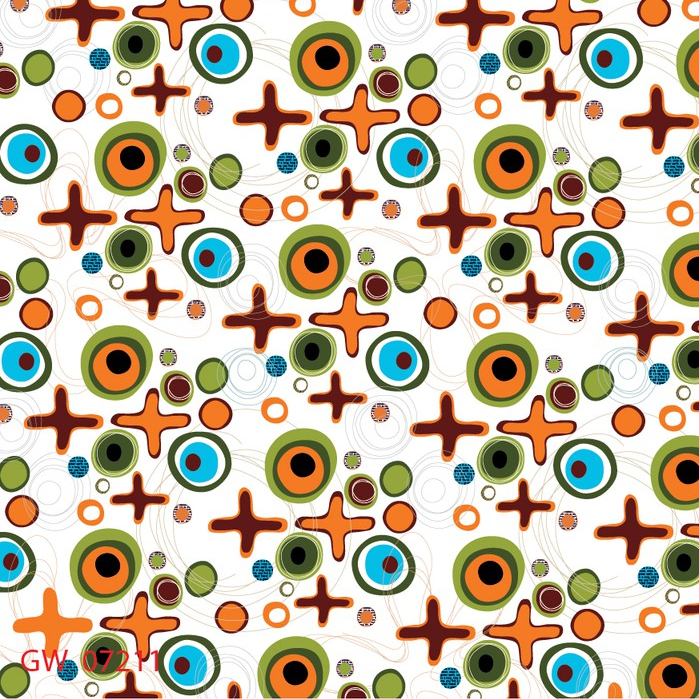 กระดาษห่อของขวัญลายกราฟฟิก Wrapping Paper ไซส์ 52x77 cm. แพ็ค 6 แผ่น/ลาย(ขนาดใหญ่)