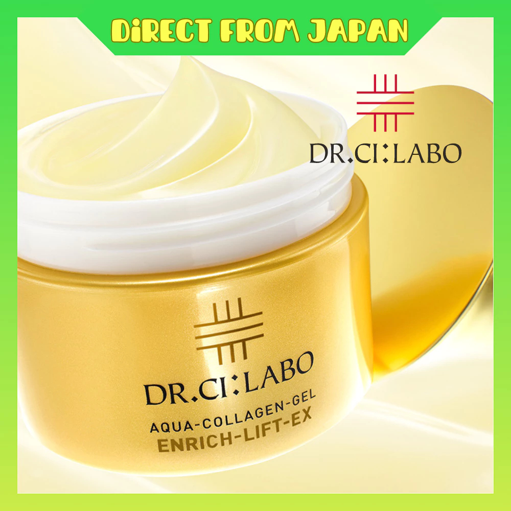 Dr. Ci: Labo Aqua Collagen Gel, Enrich Lift EX ALL IN ONE GEL Moisturiser Gel All-in-One 50g/120g/200g [Toner / Essence / Essence / Makeup Base] Ultraviolet Dry 【Made in Japan】【Direct from Japan】