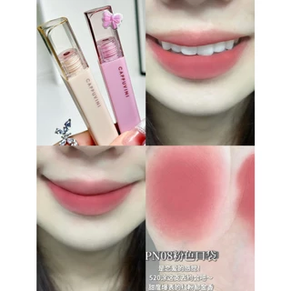 ลิปแมตต์ รุ่นใหม่ 2025 Cappuvini ลิปกันน้ำ ทนทาน เม็ดสีสูง ไม่ตกร่อง -- A39