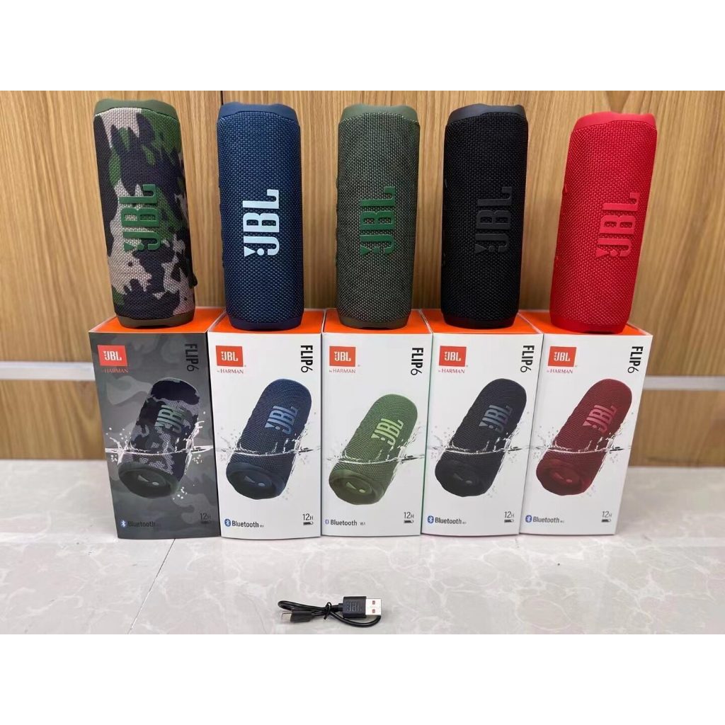 jb.l flip 6 มหาจักร j.bl แท้ ลำโพงบลูทูธ portable speaker ลำโพงไร้สายและบลูทูธ ลำโพง บลูทูธ เบสหนัก