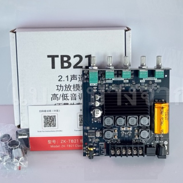 แอมป์ Zk-TB21 ของแท้ กำลังขับรวม 200w