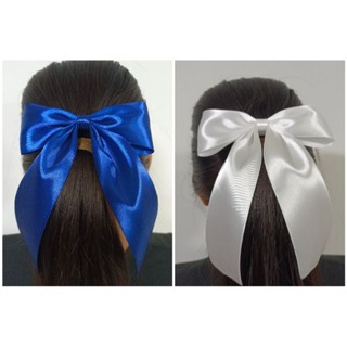 🎀🎀โบว์นักเรียน🎀ขนาด M ริบบิ้น 2 นิ้ว ขนาด 5x6นิ้ว กิ๊บปากเป็…