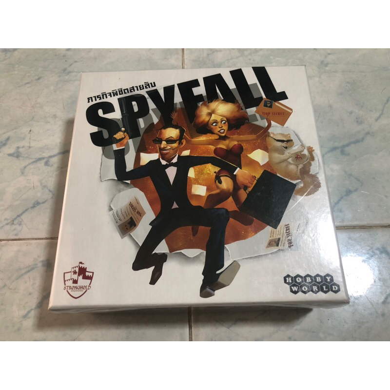 🔎 Spyfall ภารกิจพิชิตสายลับ | บอร์ดเกมปาร์ตี้ลับสมอง | ภาษาไทย มือสอง สภาพดี