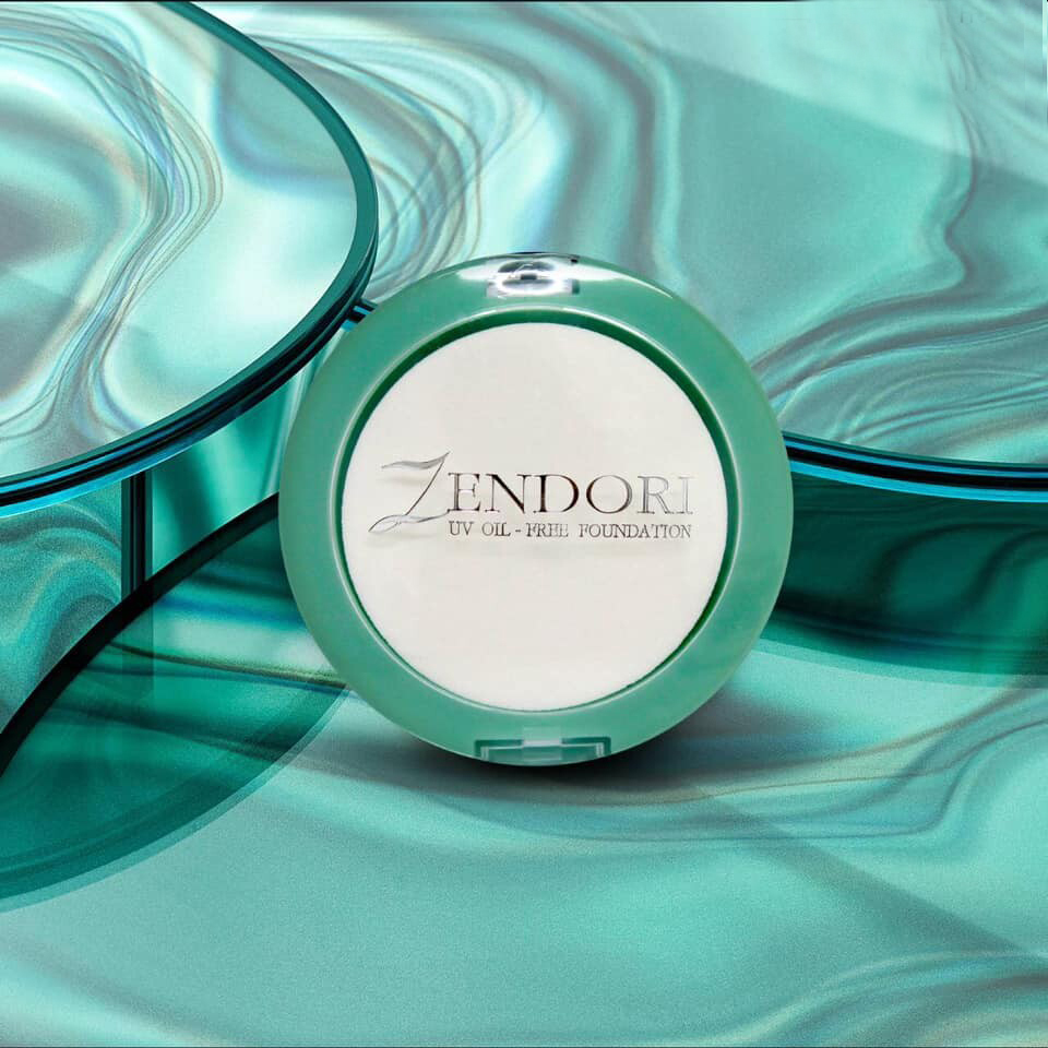 แป้งเซนโดริ ZENDORI UV OIL-FREE FOUNDATION SPF 12 - แป้งผสมรองพื้น คุมมัน เนียน สวย ทุกสถานการณ์