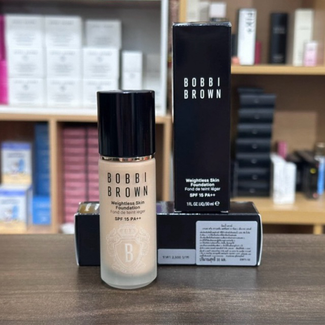 ( ผลิต 09/2024 ) Bobbi Brown Healthy Matte Weightless Skin Foundation SPF15 PA++ 30ml ราคา ถูกที่สุด ดีลบีเคเค แกลเลอรีภาพที่ 2