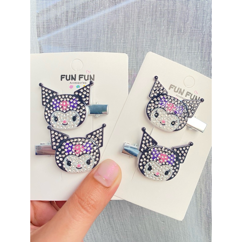 กิ๊บแฟชั่น กิ๊ฟแฟชั่น กิ๊ฟฝังเพชร ซานริโอ้ กิ๊ฟน่ารักๆ พร้อมส่ง - รูปที่ 6