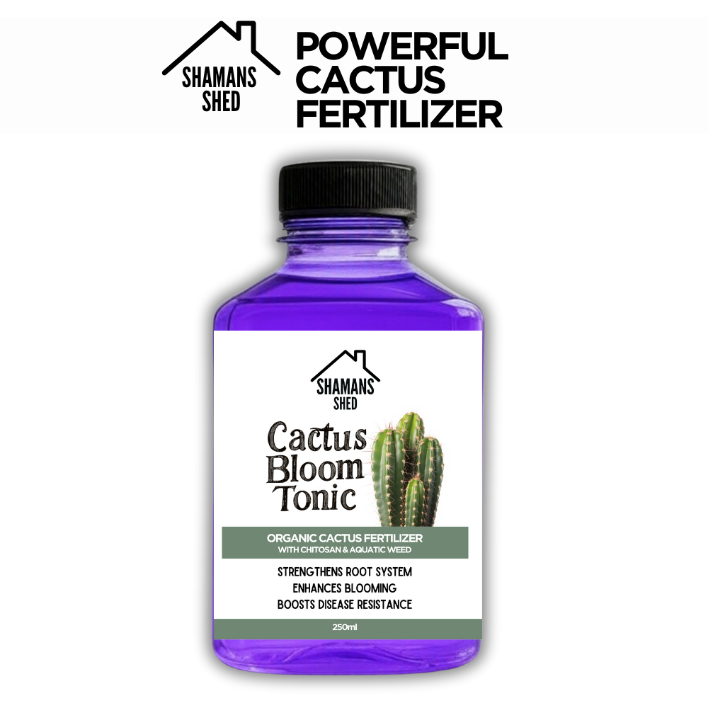 Cactus Bloom Tonic (250ml) - Organic Cactus Fertilizer - All Cacti - ปุ๋ยอินทรีย์สำหรับกระบองเพชร