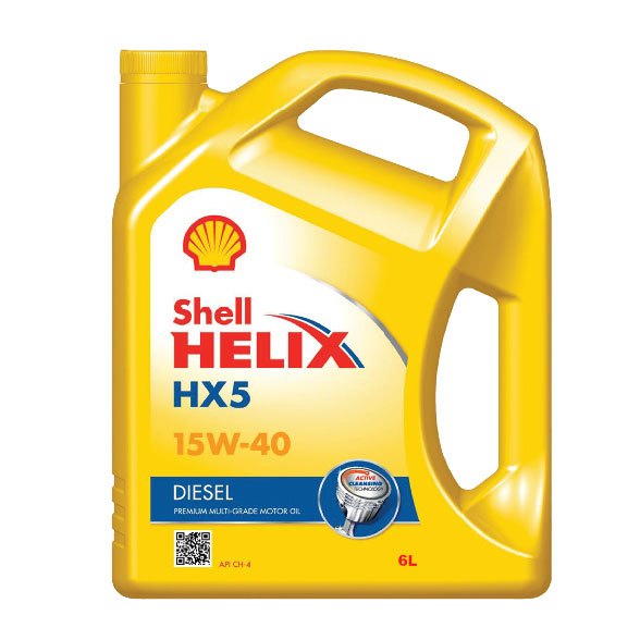 น้ำมันเครื่อง Shell Helix HX5 15w-40 (เบนซิน)
