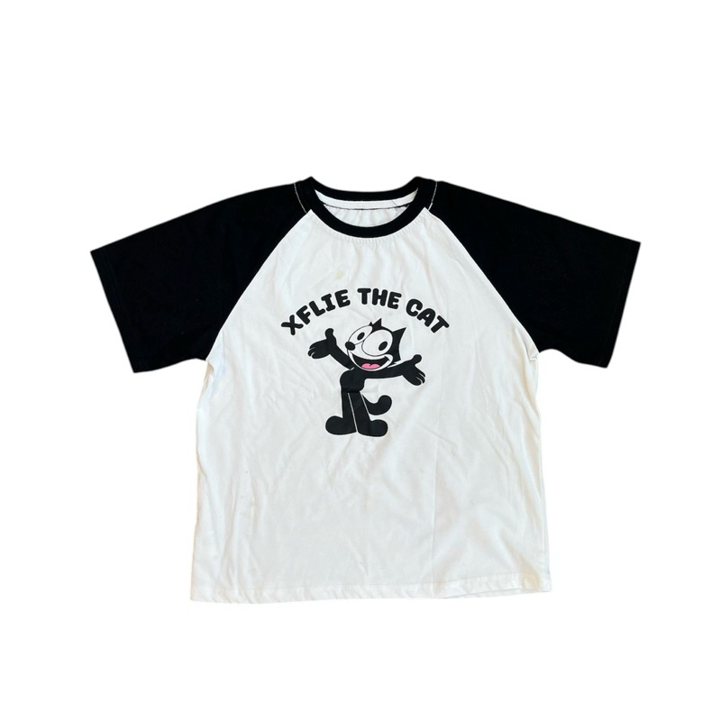 เสื้อยืด felix the cat เฟลิกซ์ มือสอง