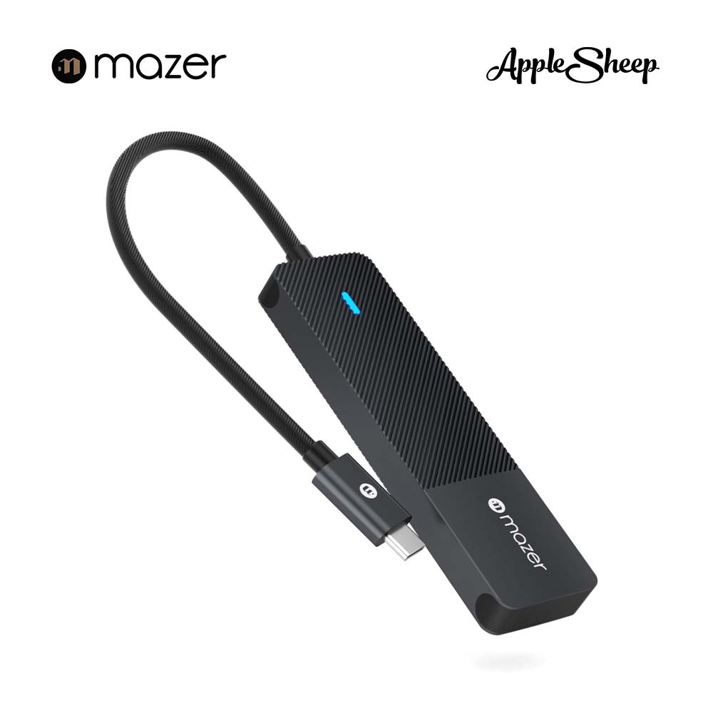 [MAZER Infinite Multimedia Pro 4-in-1 Hub] ฮับ USB-C 3.0 4พอร์ต ถ่ายโอนความเร็ว 5Gbps High Speed กะทัดรัด ทนทาน ของแท้
