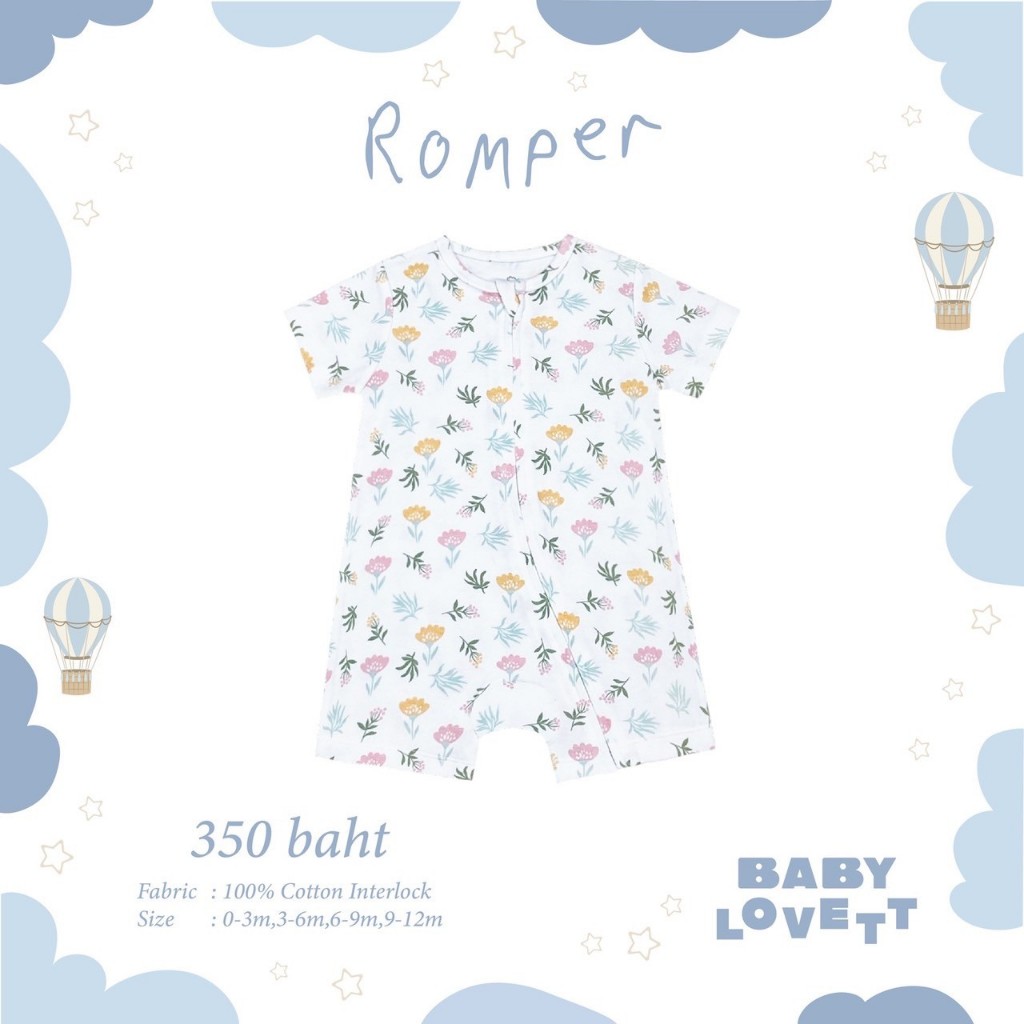 (FEB2025) Soft – Romper Zipper ราคา ถูกที่สุด ดีลบีเคเค แกลเลอรีภาพที่ 6