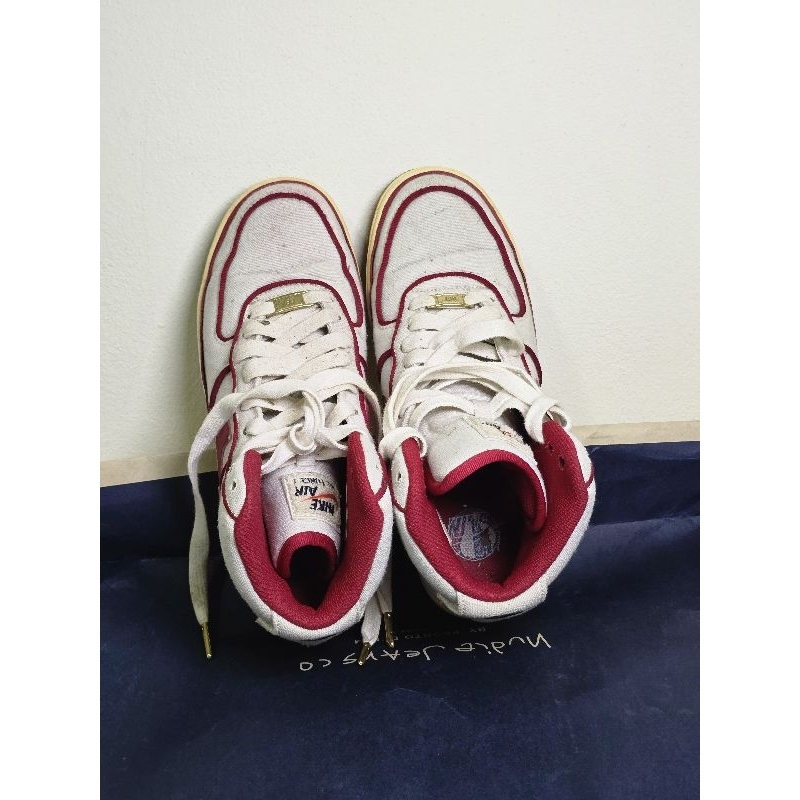 รองเท้า Nike Air Force 1 07 LV8 High Sail