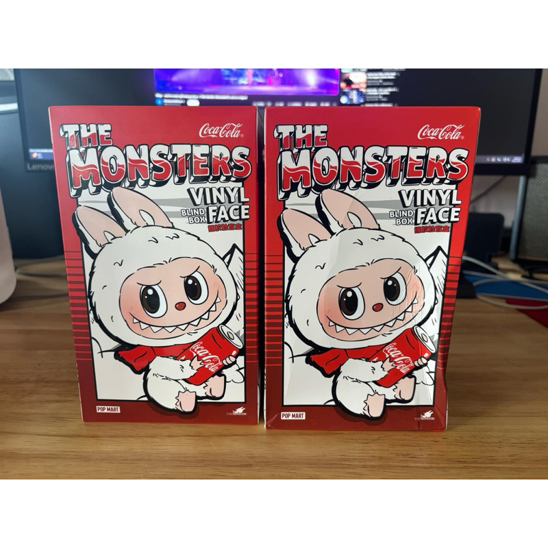 [พร้อมส่ง] The Monster Labubu X CocaCola เช็คการ์ด ไม่แกะซอง