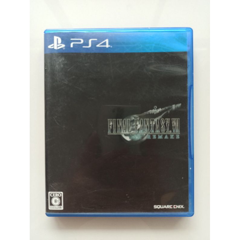 PS4 Games : FF7 Final Fantasy VII Remake โซน2 มือ2 ** ตำหนิเขี้ยวล็อคหัก **