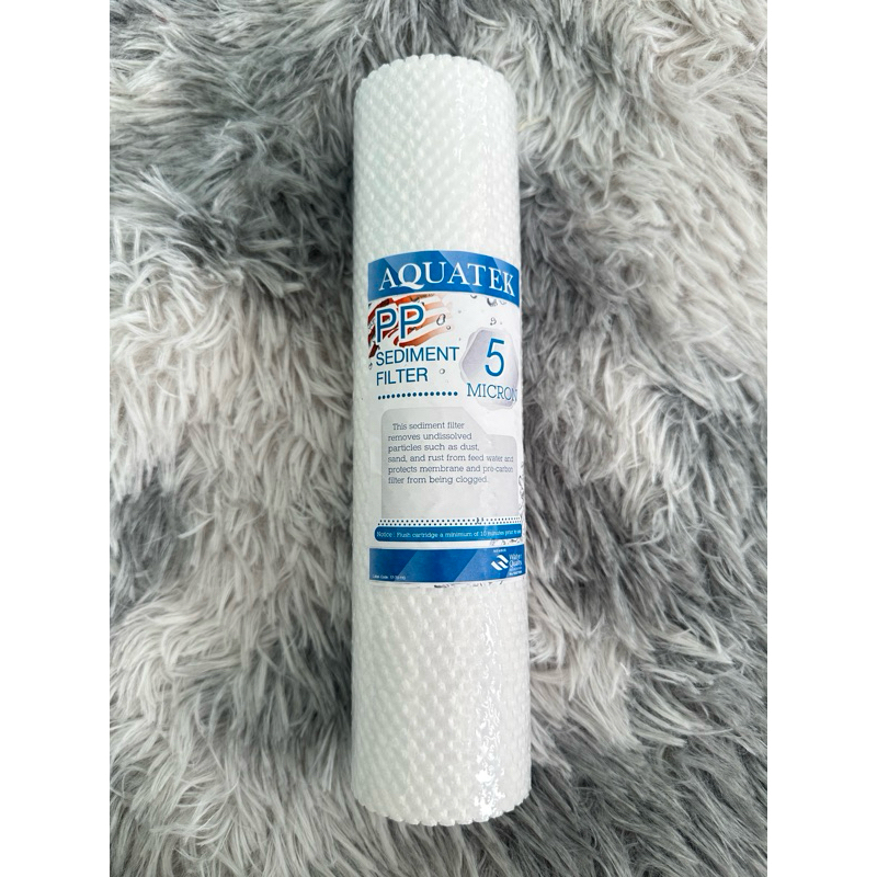 ไส้กรอง pp ยี่ห้อ Aquatek 5 ไมครอน