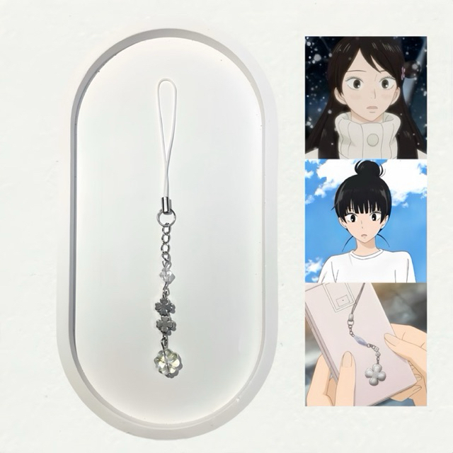 Vanizx | Sawako สายคล้องโทรศัพท์ซาวาโกะ จี้แก้ว