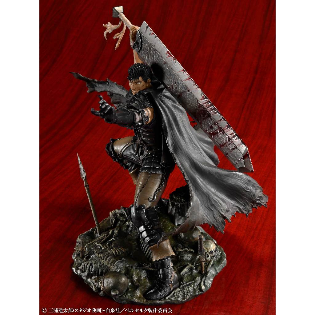 (524454) Guts Black Swordsman Ver.: Berserk 1/7 Scale by Medicos Entertainment