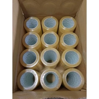 เทปกันน้ำ 2 นิ้ว, 100 หลา, 6 ม้วน, วัสดุที่ปลอดภัย, จัดส่งฟรี สำหรับห่อพัสดุ ติดของหนัก