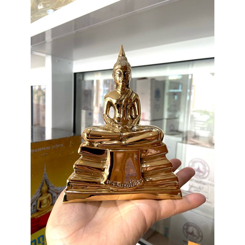 หลวงพ่อโสธรเนื้อทองเหลืองหน้าตัก3นิ้วจากวัดโสธรแท้มีบิลให้ส่งไวไม่เกิน2วันหลังกดสั่ง