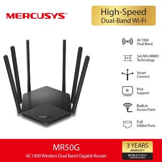Mercusys MR50G AC1900 Wireless Dual Band Gigabit Router เราเ…