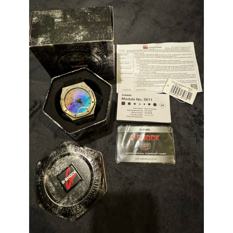 G-Shock 100% รุ่น GA-2100SRS-7ADR (AP Custom มือสอง)