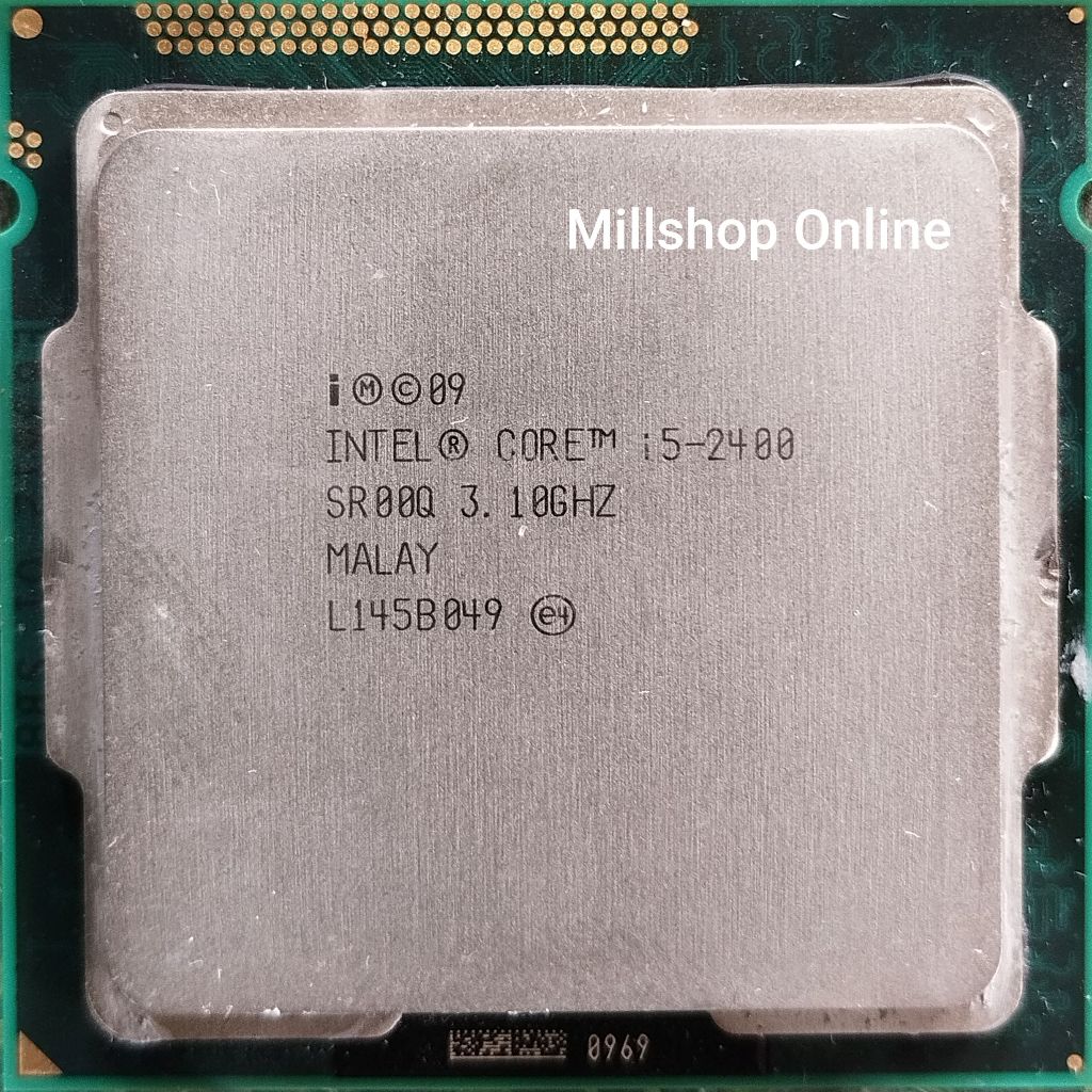 Core™ i5-2400 socket 1155 4 คอ 4 เทรด  (1 MONTH WARRANTY)