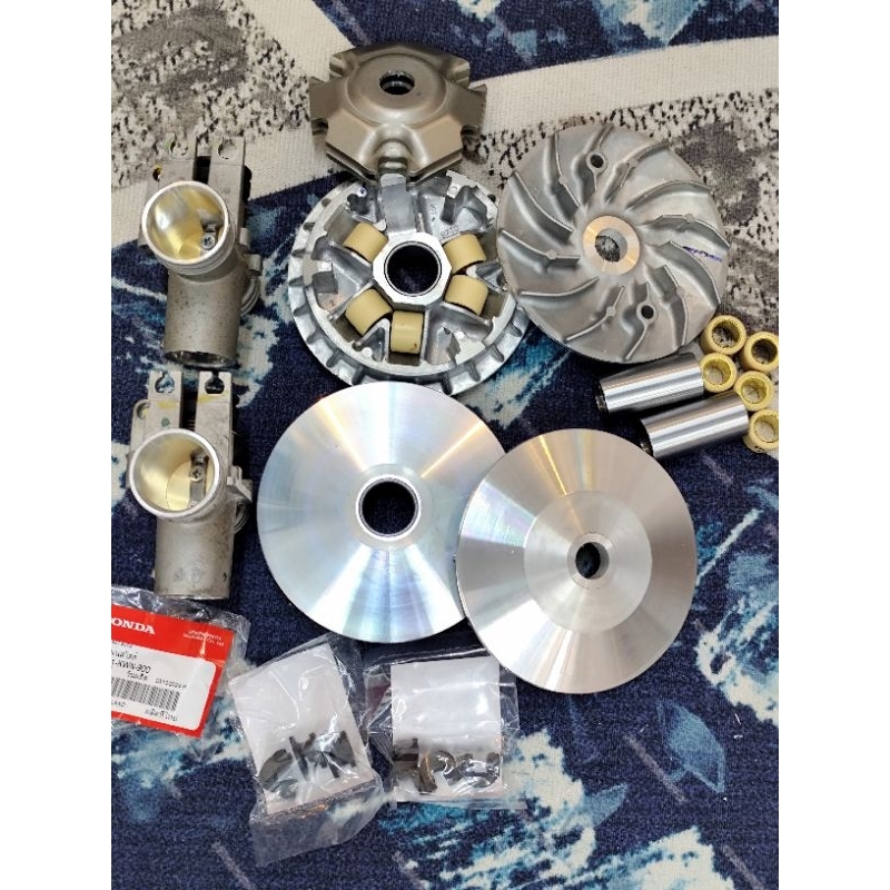 แพ็คคู่ ( ลิ้นเร่ง+ชามแต่ง )Vespa 125-150cc. Sprint Primavera S125 LX125 นิวเวสป้า เวสป้า อะไหล่ อะไ