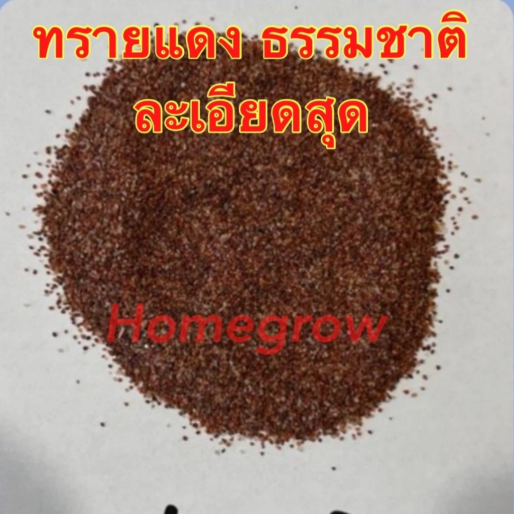 ทรายตู้ปลา สีดำธรรมชาติ สีแดงธรรมชาติ สีขาวธรรมชาติ ตู้ปลา สัตว์เลี้ยง พร้อมส่งในไทย thumbnail 3