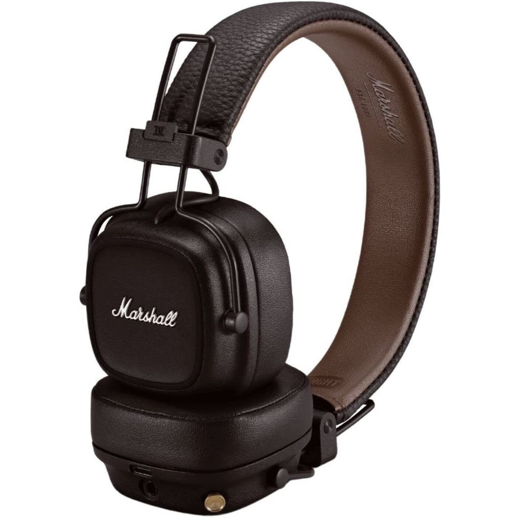 MARSHALL Major IV Bluetooth Brown - หูฟังบลูทูธ หูฟังครอบหู หูฟังไร้สาย