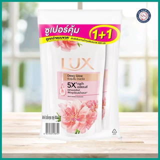Lux ครีมอาบน้ำลักส์ 350มล. ((ถุงเติม1+1))