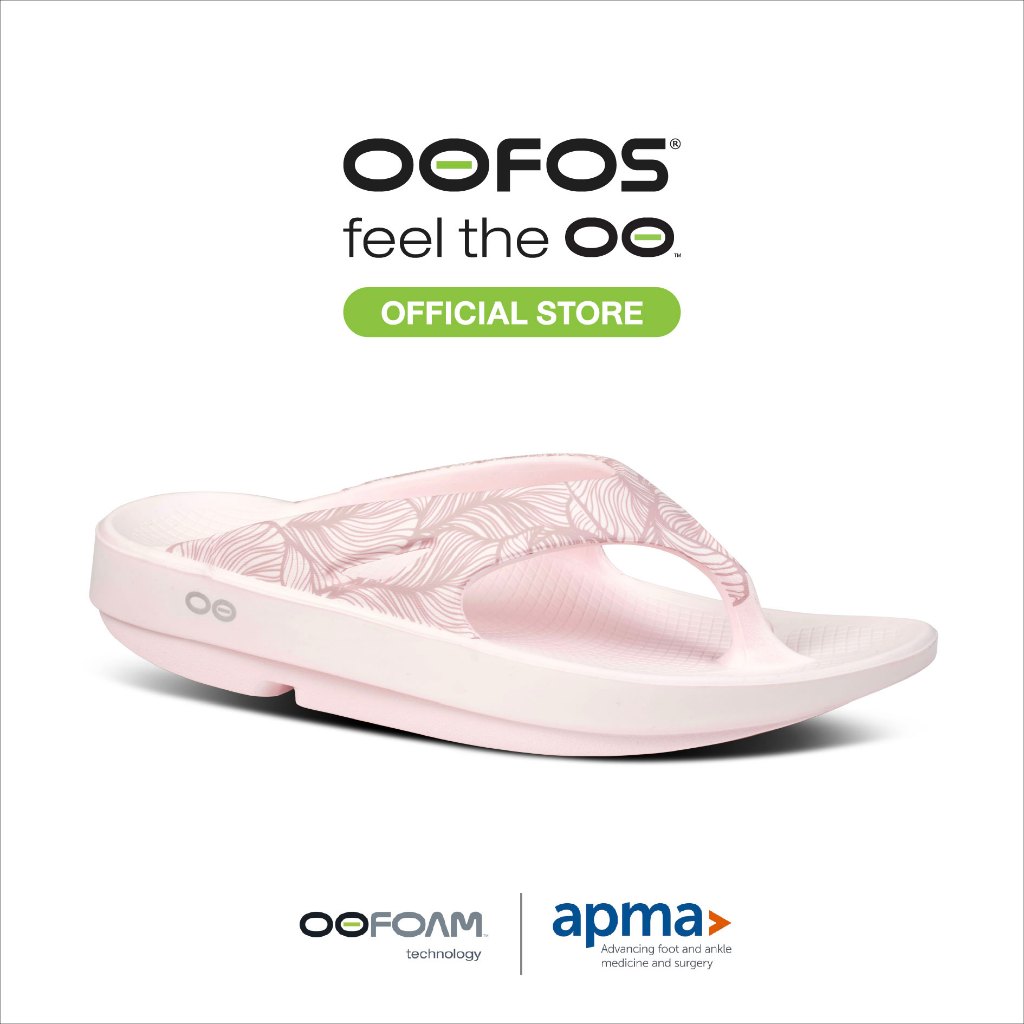 OOFOS OOriginal Blush Athena Limited รองเท้าเพื่อการฟื้นฟู