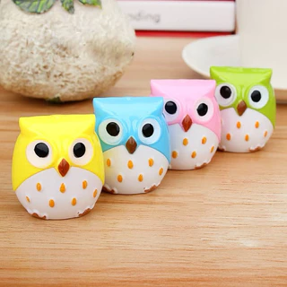 🦉กบเหลานกฮูก กบเหลาสองรู เก็บขี้ดินสอได้