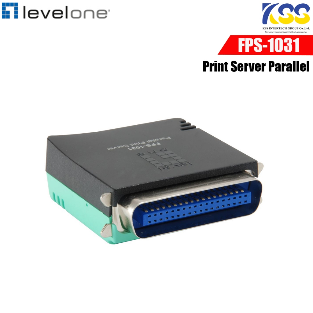 Print Server Levelone fps-1031 แบบ Parallel Port