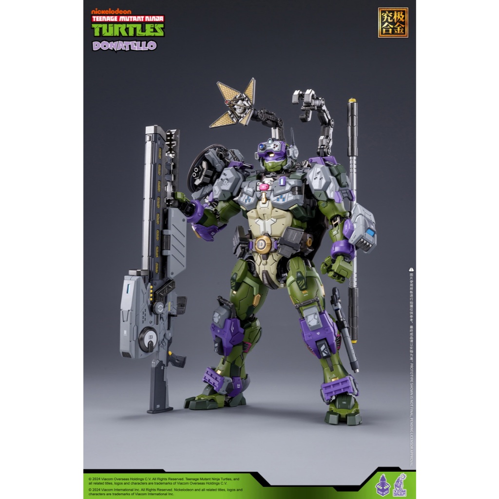 PRE-ORDER HEATBOYS METAL BUILD HB0015 : TMNT Teenage Mutant Ninja Turtles Donatello