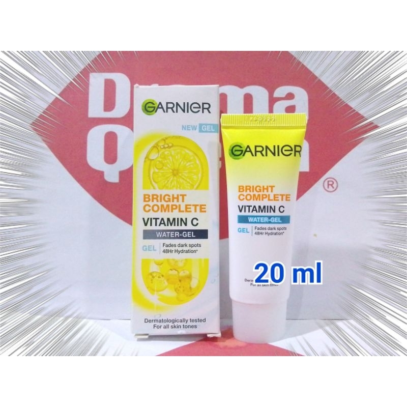Garnier Bright Complete Water Gel 20 ml
เจลครีมบำรุงผิวให้ความชุ่มชื่น พร้อมเสริมสร้างความกระจ่างใส