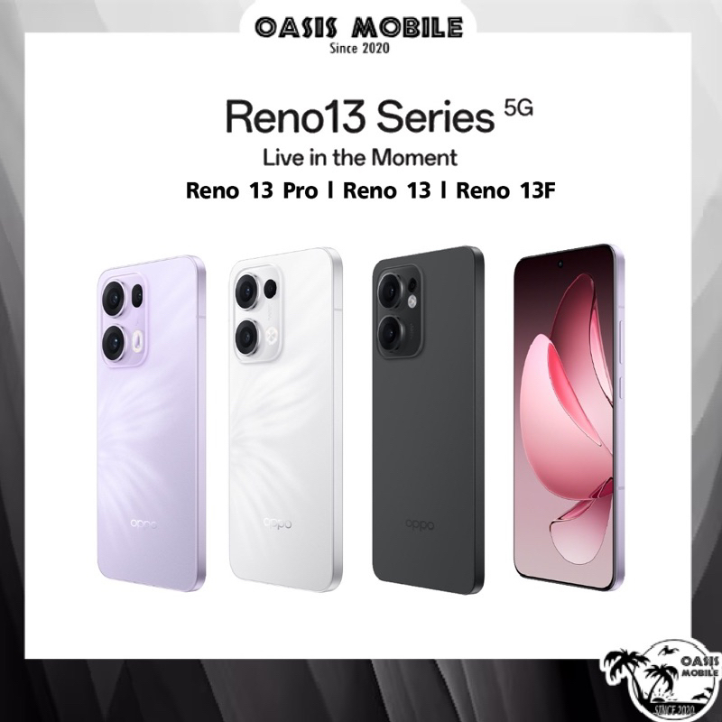 รวม OPPO Reno 13 14 series ศูนย์ไทย | Reno 13F 14F Reno13 Reno14 Reno 14 Pro 13 Pro 5G เคลียร์สต๊อก 