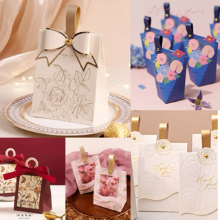 A009 A015 พร้อมส่ง!(แพค5ใบ+ห่วง) ถุงกระดาษใส่ของขวัญ ของชำร่…