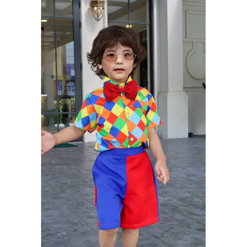 ชุดแหยมเด็ก แหยมชาย ชุดย้อนยุค ชุดงานวัด มะริงกิงกอง #nid - รูปที่ 3