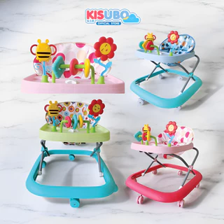 KISUBO รถหัดเดิน รถหัดเดินเด็ก เสริมพัฒนาการเด็ก มีเสียงเพลง สินค้าพร้อมส่ง