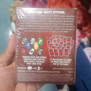 พร้อมส่ง อูโน่ no mercy การ์ดเกม กล่องกระดาษ การ์ด+4 +6 +10 แลกกับใครก็ได้ ไพ่ Uno การ์ดเกมส์