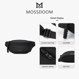 MOSSDOOM Klassy Waist Bag กระเป๋าคาดอกผู้หญิง สะดวกสบาย สีมินิมอล ลุคเท่ๆ