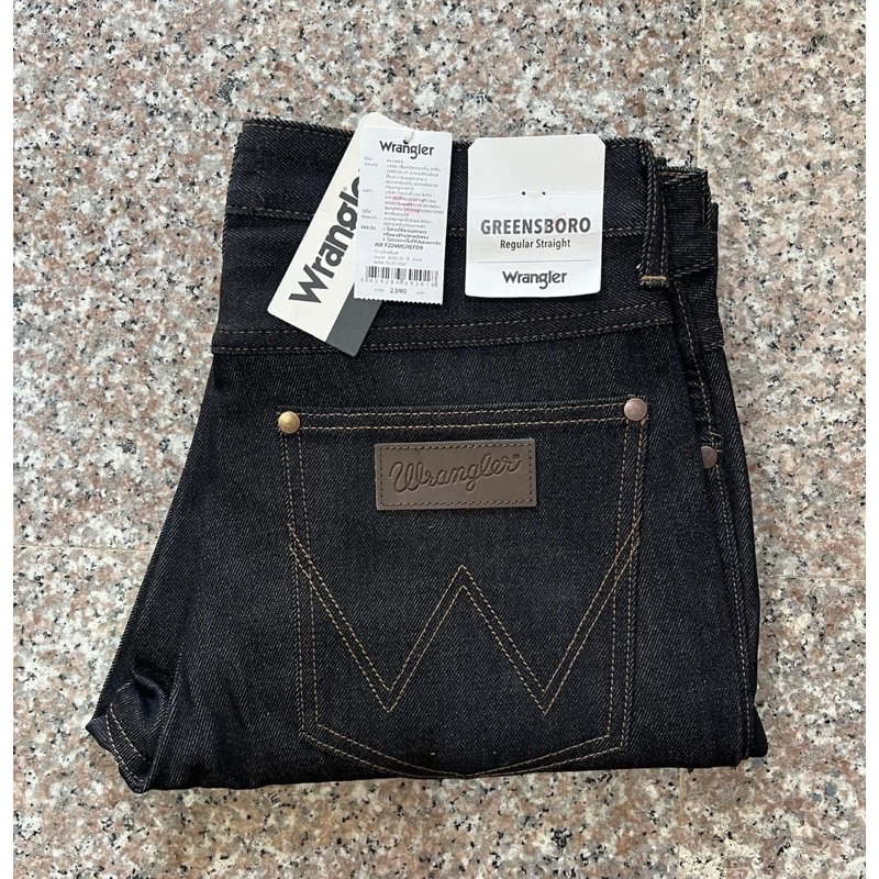 WRANGLER GREENSBORO กระบอกกลางผู้ชาย ไม่ยืด ของแท้
