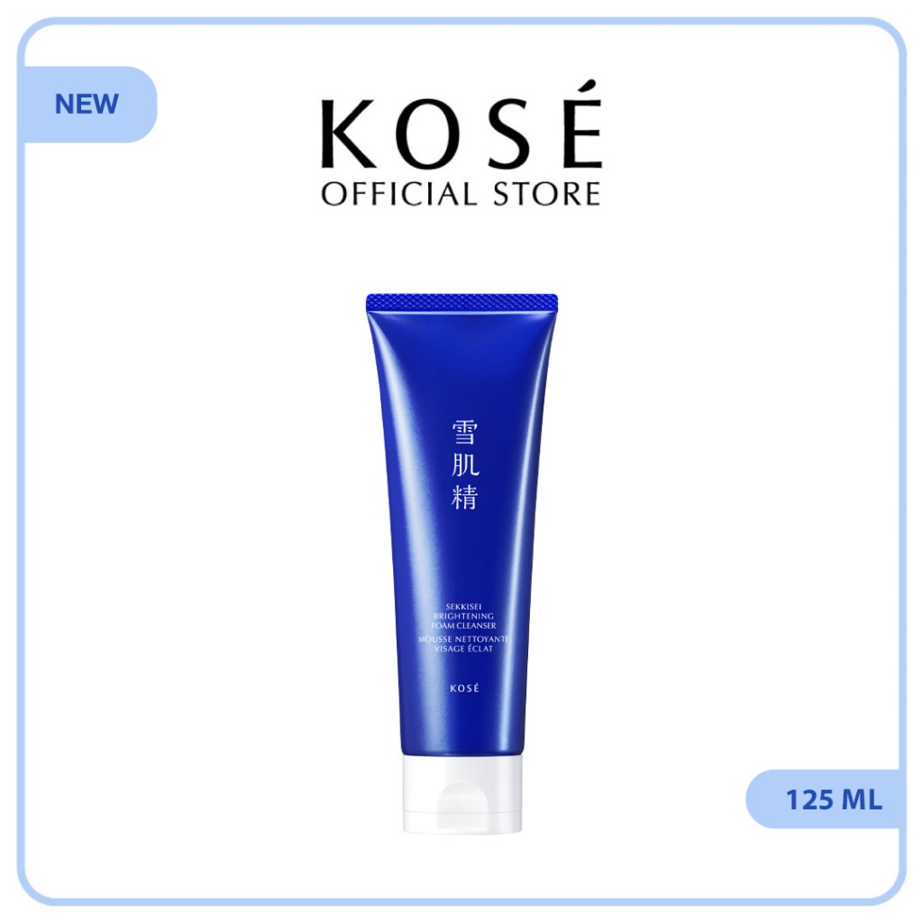 KOSÉ SEKKISEI BRIGHTENING FOAM CLEANSER 125ml โคเซ่ เซกิเซ ไบรท์เทนนิ่ง โฟม คลีนเซอร์